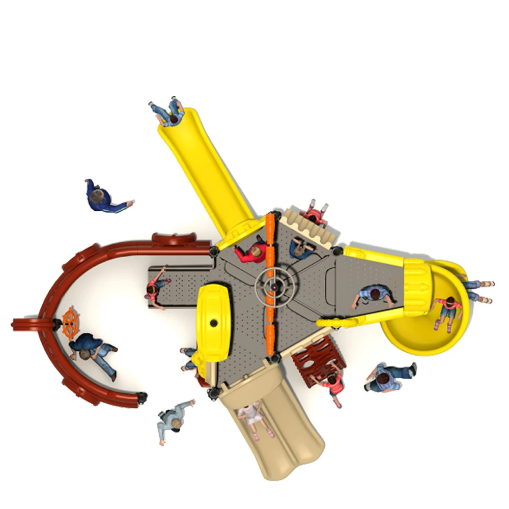 
Commercial outdoor ship playground equipment OL-HD001 