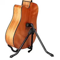 

wholesaler professional metal folding foldable guitar stand for acoustic and electric guitar