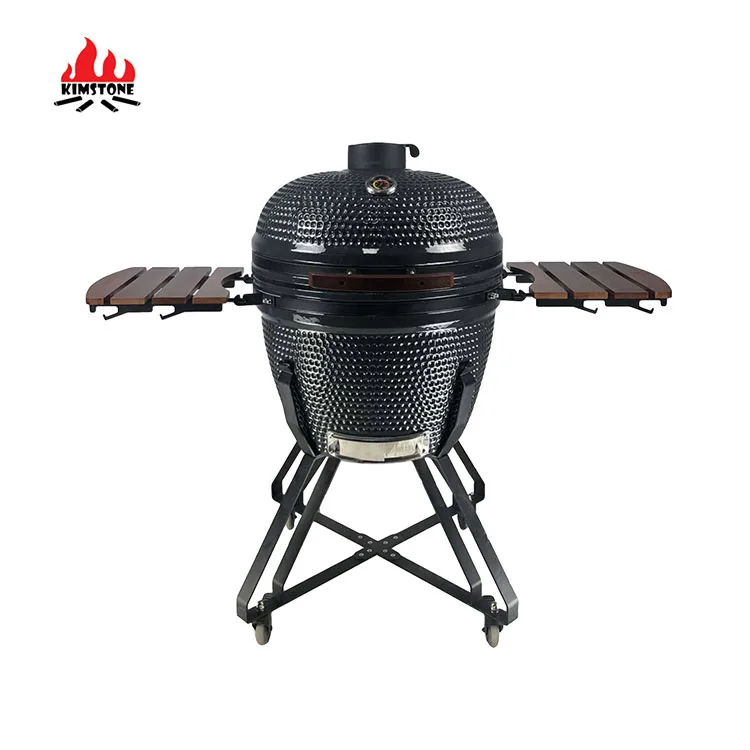 

2021 New Outdoor Lifestyle Kitchen Garden Furniture 26 Inches Ceramic Charcoal Barbecue Smoker XXL Kamado Bbq Grill, Optional from pantone