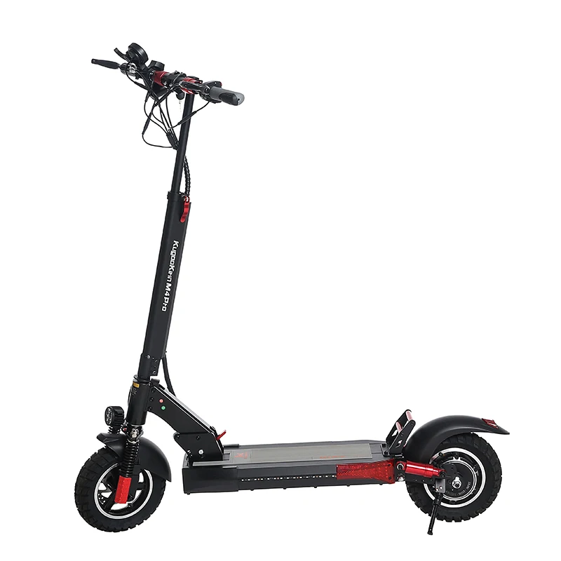 

EU/UK Warehouse KugooKirin M4 Pro 10 Inch Off-road Tyre Electric Scooter Adult Two-wheel Scooter 18650 Lithium Battery 500W 48V, Black