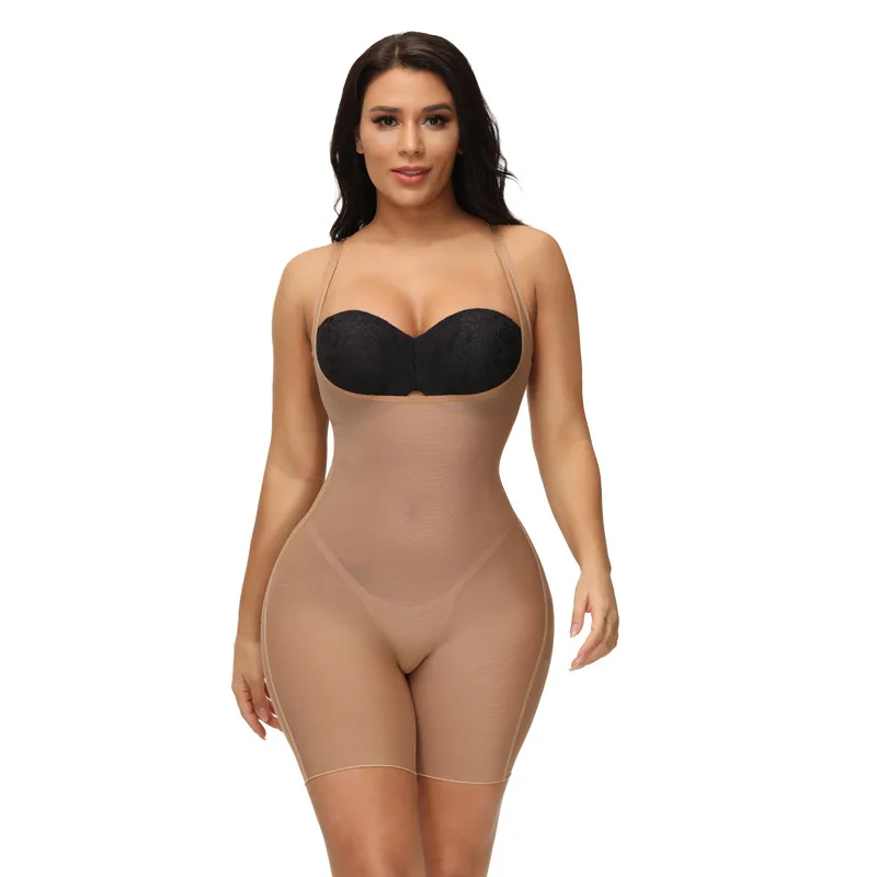 

women bodyshaper shapewear women's shapewear thong bodysuit women, Black