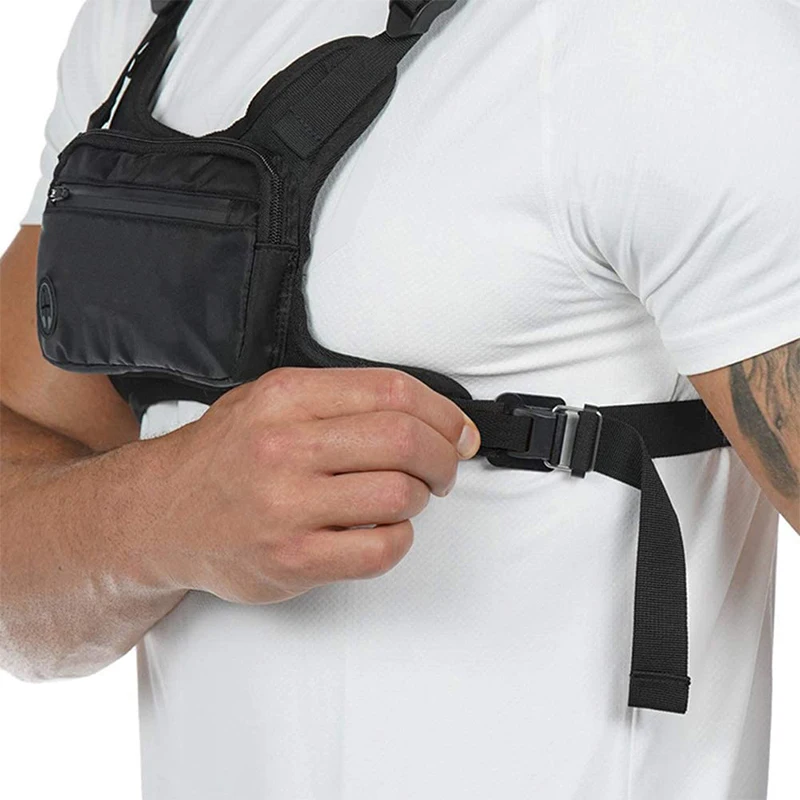 Fashion Custom Tactical Chest Pouch Waist Harness Bag manufacture
