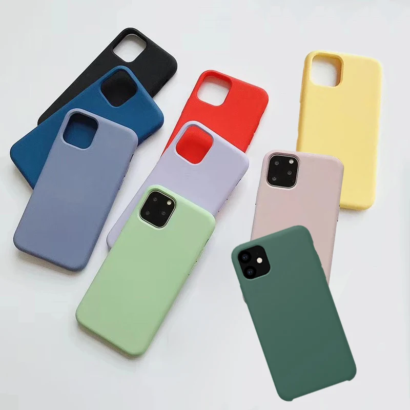 

Wholesale Phone Case for Apple Super Cool Mobile Phone Back Cover Liquid Silicone for iPhone 12 Pro Max 13 Case, Luxury color