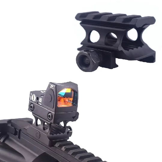 

Tactical 4 Slots Riser Sight Mount Raise Scope Base Mount Adapter for Hunting Airsoft Red Dot