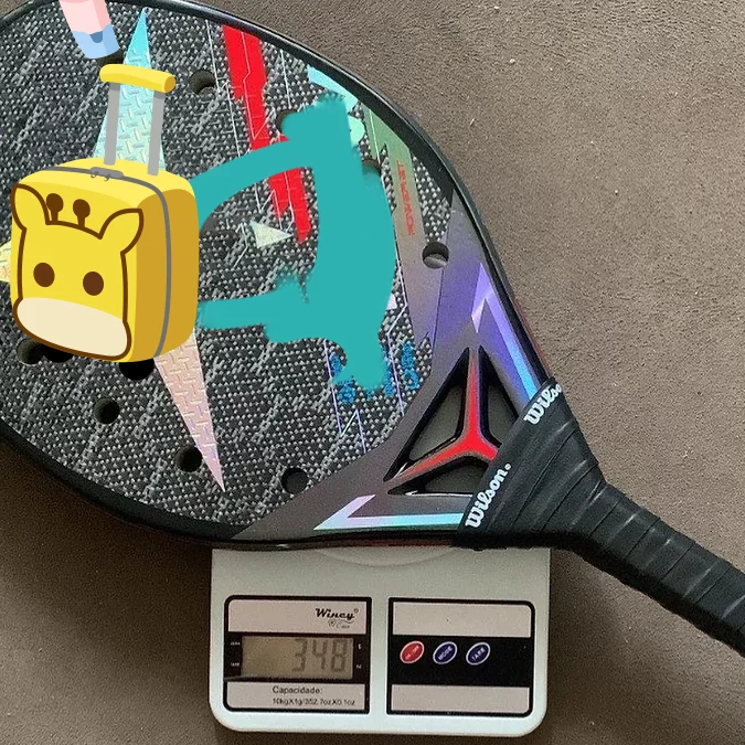 

100% carbon Beach Tennis Paddle Racket Racquet Carbon Frame with Soft EVA core New Model