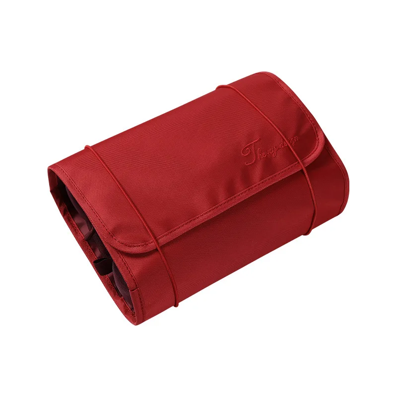 

folding custom print drawstring cosmetic bag