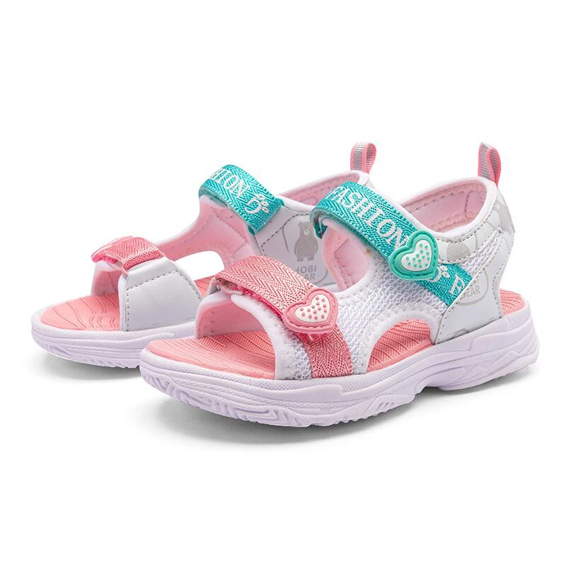 

Wholesale and retail summer hot breathable and comfortable fashion beach outdoor kids sandal for girls, As picture show or customized
