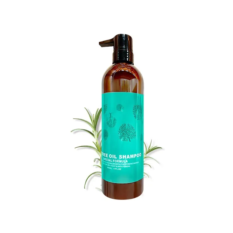 

Privite Label Organic Natural Hair Growth Tea Tree Shampoo