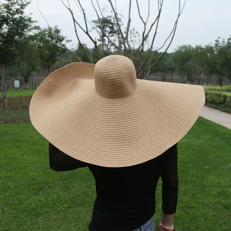 

Straw Hat Wholesale 2022 Luxury Oversize Large Brim Womens Floppy Sombreros Summer Sun Beach Hat Wide Brim Hat