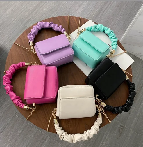 

Black Friday fashion candy color summer chain ladies small girl mini hand bag women purses and handbags