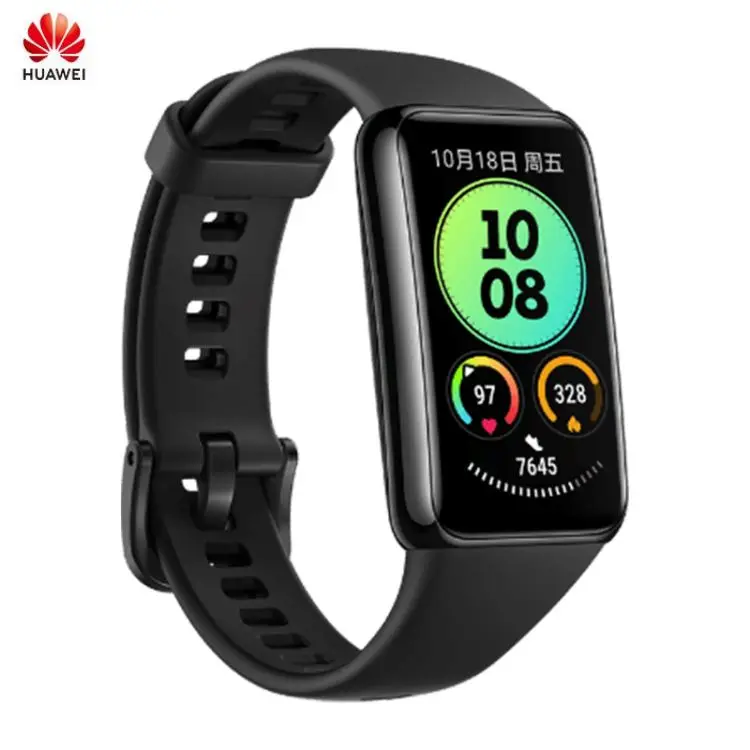 

New Arrival Original Huawei Band 6 Pro 1.47 inch AMOLED Color Screen Version 5.0 5ATM Waterproof Smart Wristband Bracelet