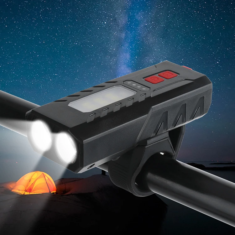

Custom USB Rechargeable Bicycle Headlights Waterproof Bike Front Llight Cycling Equipment Bike Accessories Bicycle Light