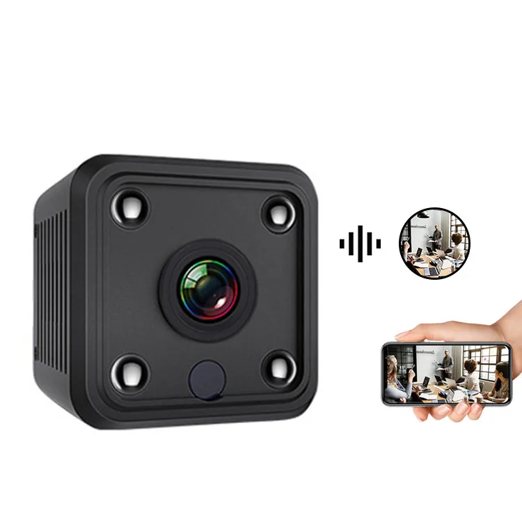 

Black Color Motion Detection Wireless Nanny Cam HD 1080P Home Security And Indoor Outdoor IP CCTV Camera Mini