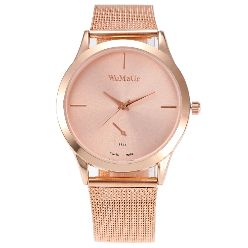 

Women Watches Ladies Quartz Relogio Feminino Brief Stainless Steel Wristwatch