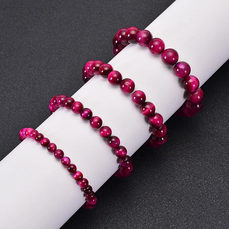 

Colorful Beaded Hand Made Emerald Customized Natural Stone Jade Bracelet