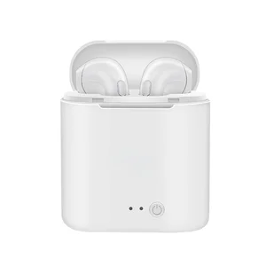 Wholesale Fashion i7 Microphone Headset Bluetooth Earphones True Wireless Earbuds for iPhones and Samsung Phones