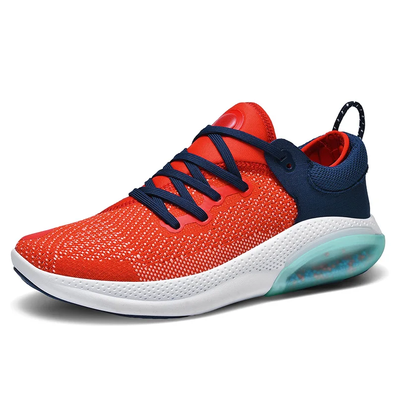 

Hot Selling New Fashion Styles Athletic Fly Knit Super Sneaker Custom Wholesale Air Run Cushion Sneaker Men Running Shoes, All color
