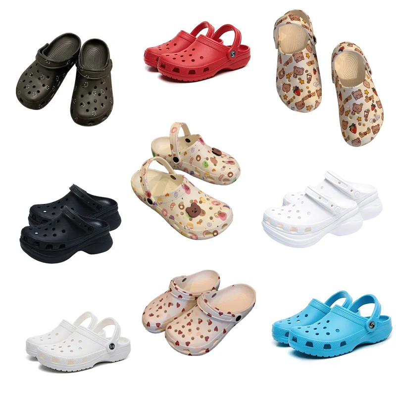 

2021 Agreat Summer Hollow Garden Hole Shoes EVA Home sandals Outdoor Leisure Beach Shoes Men Womens Crocse Clogs Sandals Shoes