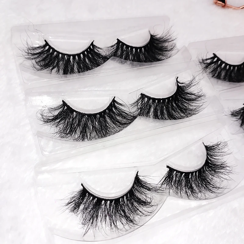 

Wholesale Korean Fiber Luxury Various Models Fluffy 100% Mink Eyelash