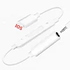 8pin to 3.5mm Earphone Jack Audio Adapter cable supports phone call music and volume control