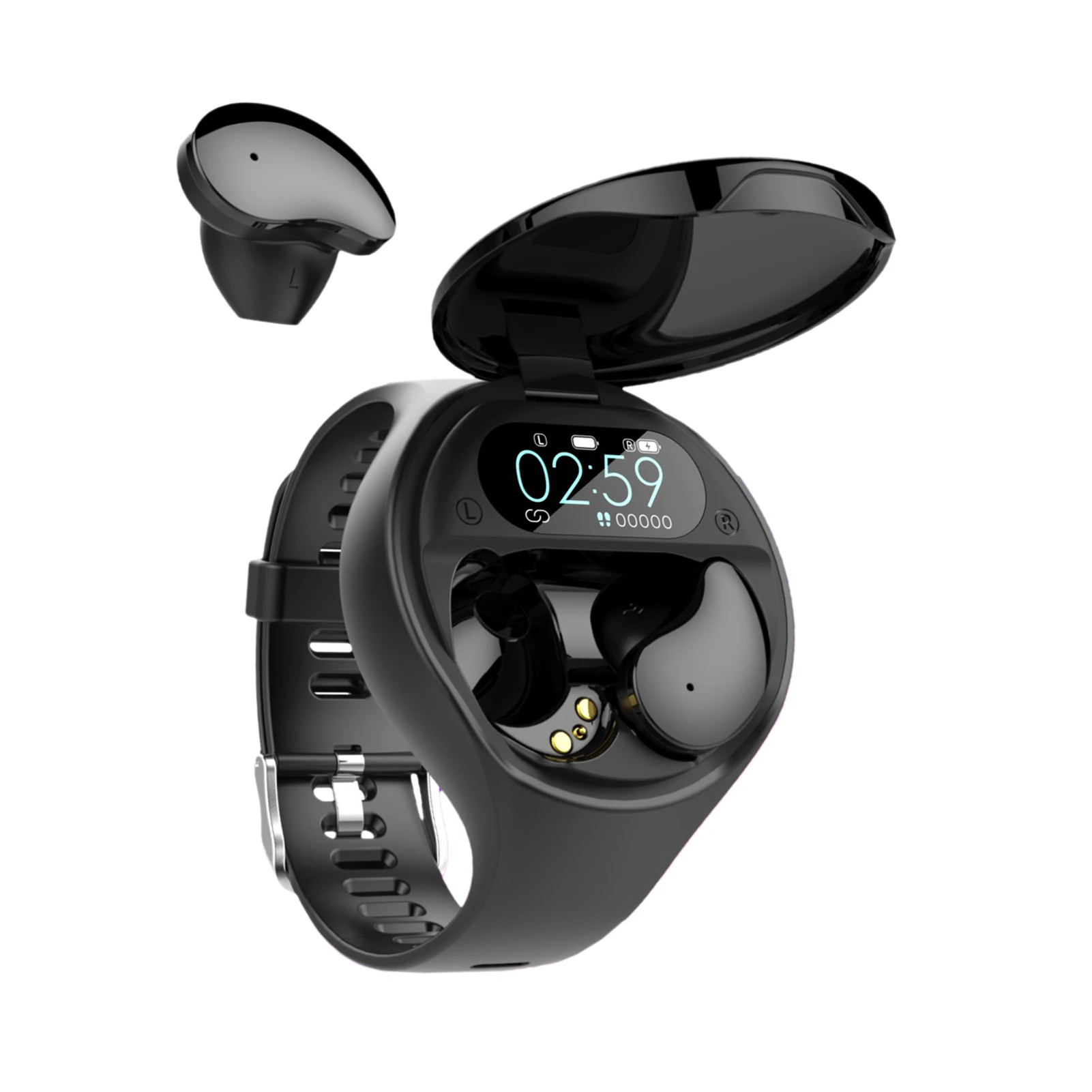 

Innoliance 2 in 1 reloj sports smart watch with earbuds earphone w01 music smartwatch watch quartz watches