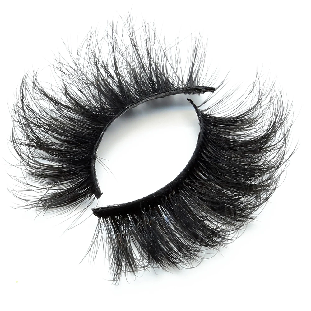 

25mm 3D Faux Mink Full Strip Lashes Vendor Cilios Wholesale 25mm Eyelashes With Create Your Own Brand Eye Lashes