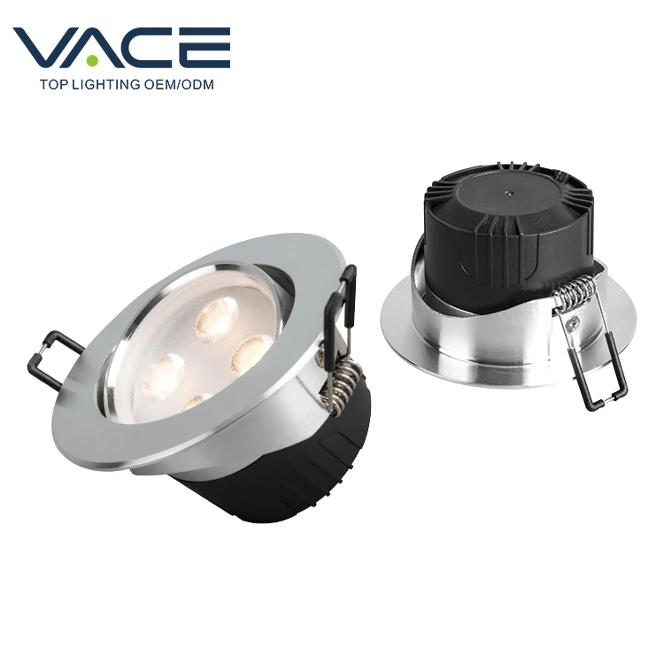 2W 3W 5W 7W 9W SMD LED recessed spot ceiling LED downlight