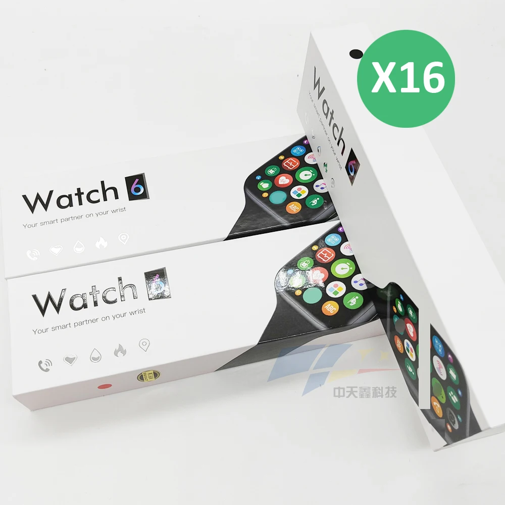 

2021 1.75 Inch Full Screen X16 Smart Watch Series 6 Reloj BT Call iwo 13 Android smartwatch x16