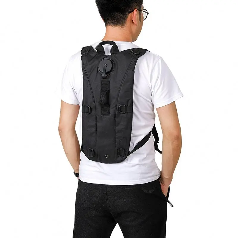

Custom Hydration Pack DRu4 Camping hydration backpack with 2.5L water bladder
