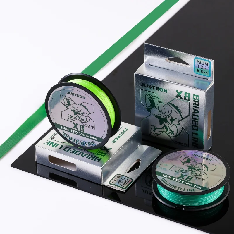 Braided Wire Fly Fishing Line 4/8 Strands Multicolor OEM/ODM Floating Line for Jigging in Stream Lake River