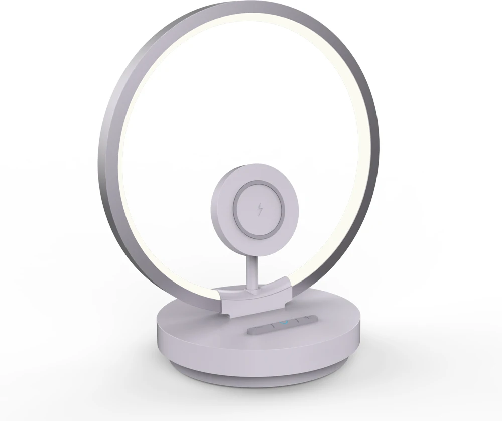 

2021 New Dropshipping Christmas Tree Headphone With Mic Speaker Table Lamp Wireless Charger