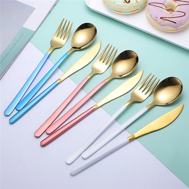 

Steak Knife and Fork Set Hotel Supplies Kitchen Accessories, As show