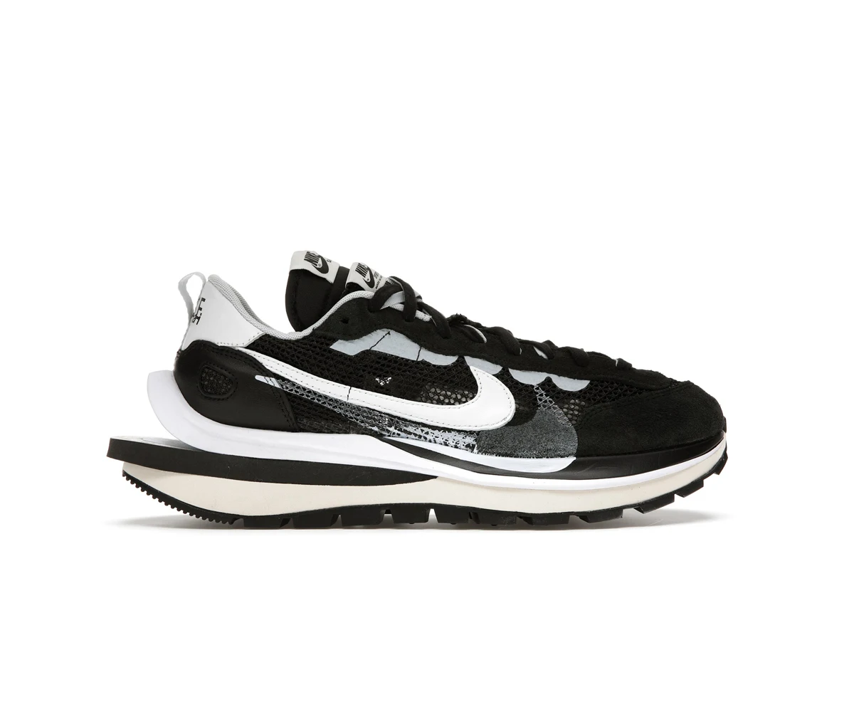 

Nike Vaporwaffle sacai Black White men women Casual Outdoor Running Basketball Sports Nike Shoes