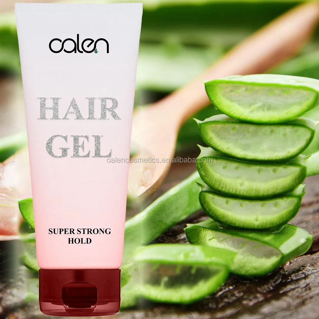 label natural and organic strong hold hair styling hair gel