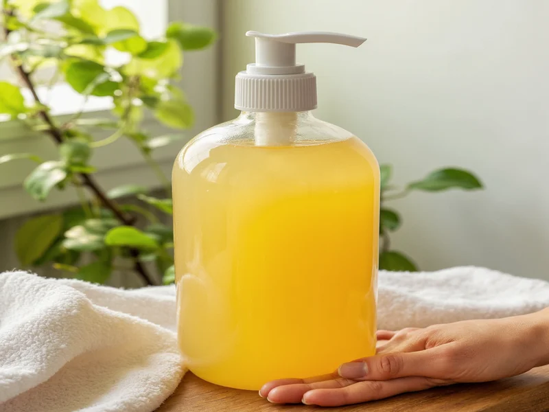 homemade hand soap