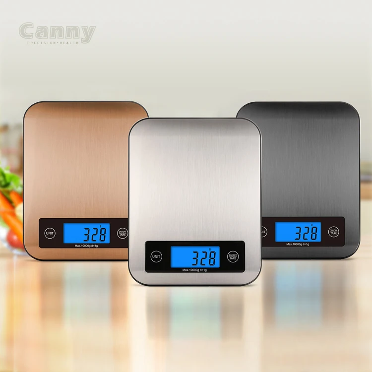 

OEM Units with Tare Function Household Stainless Steel Digital Food Weighing Electronic Cooking Kitchen Scale