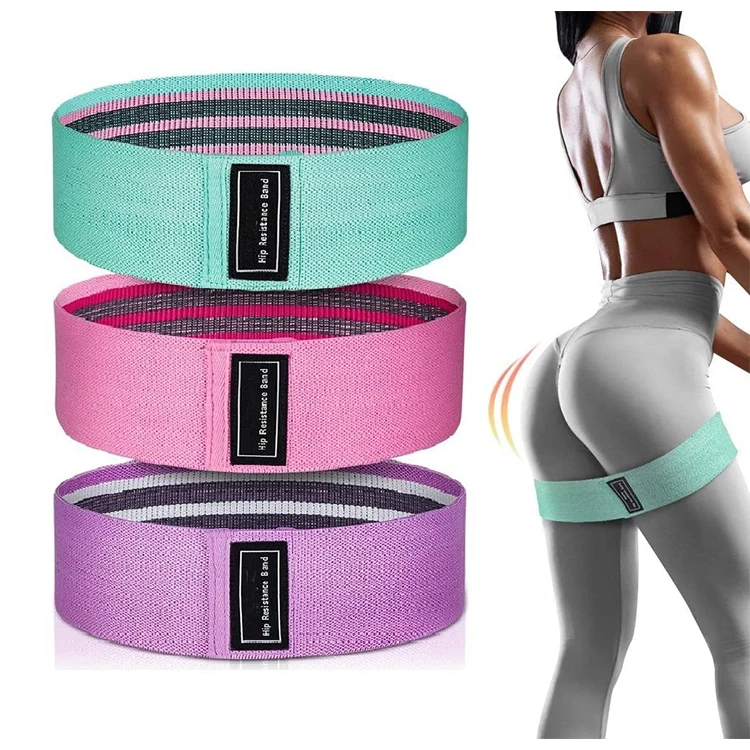 

Anti Skid Fabric Wholesale Custom Exercise Resistance Bands