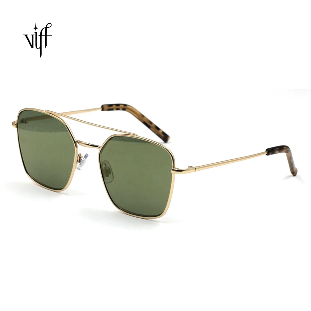 

Fashion Pilot Sunglasses HM17167 Oversized Metal Male Sun Glasses Classic Tea Lens Sunglasses, Multi and oem