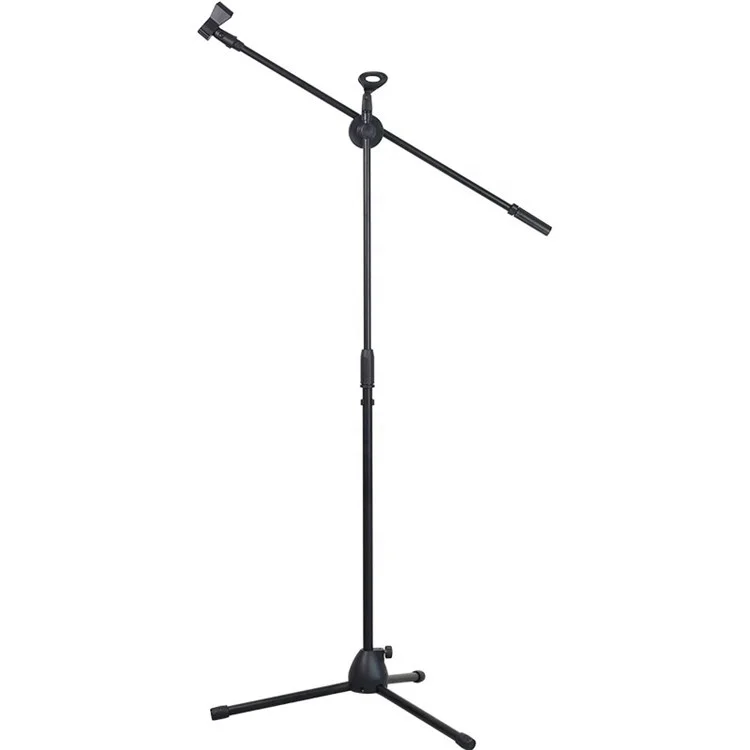 

Standard Stand Up Wireless Microphone Tripod For Professional Chorus, Black