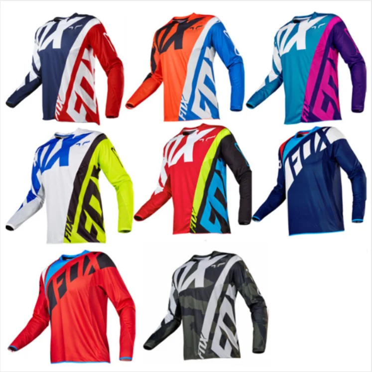 

Wildmx 2021 Mountain Bike Jersey Enduro Short Sleeve Racing Clothes Cycling T-shirt Downhill DH MTB Offroad Motocross Jerseys, Customized color