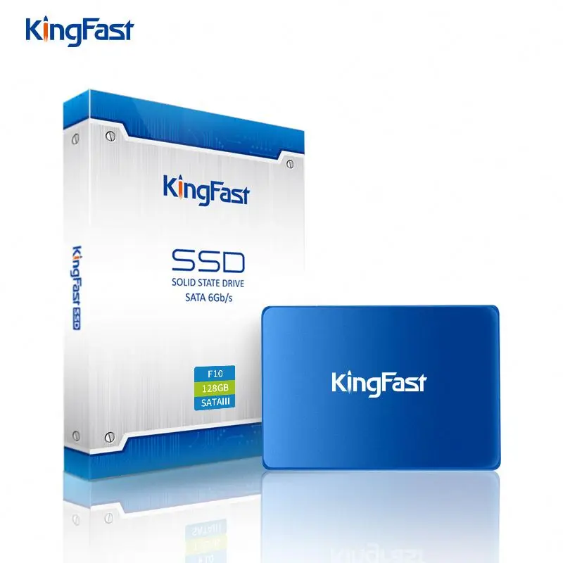 

KingFast F6PRO metal shell with Electronic bag packing 2.5INCH SATA 120GB SSD hard drive for gaming PC, Black