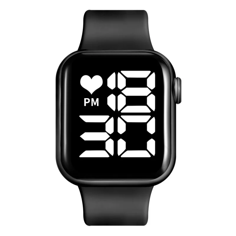 

Digital LED Watch Smart Band Sport Wristwatch Electronic Watches Waterproof Wristwatches for Men Women Couple Kid