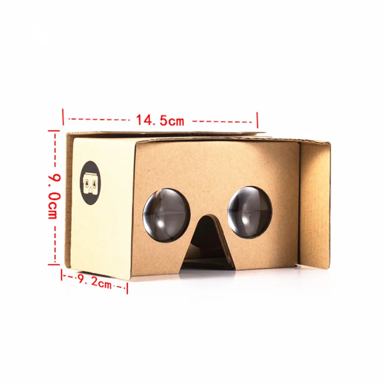 

Flat Version DIY vr google cardboard box glasses videos Virtual Reality Glasses vr cardbord goggle box glasses videos cardboard, Customized color