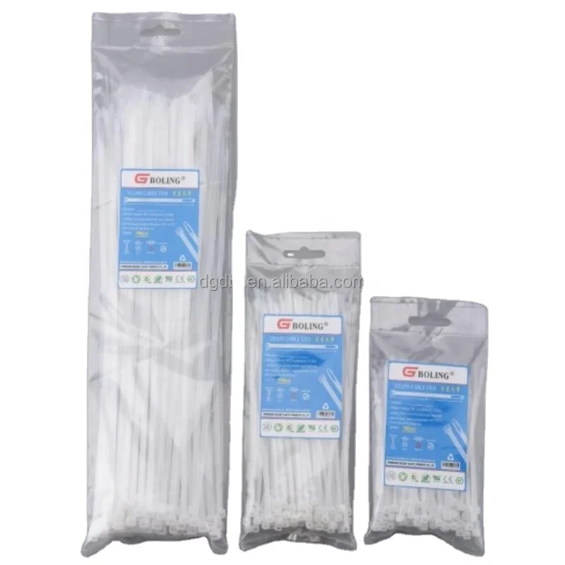 

100% High Quality Nylon 66 Zip Ties