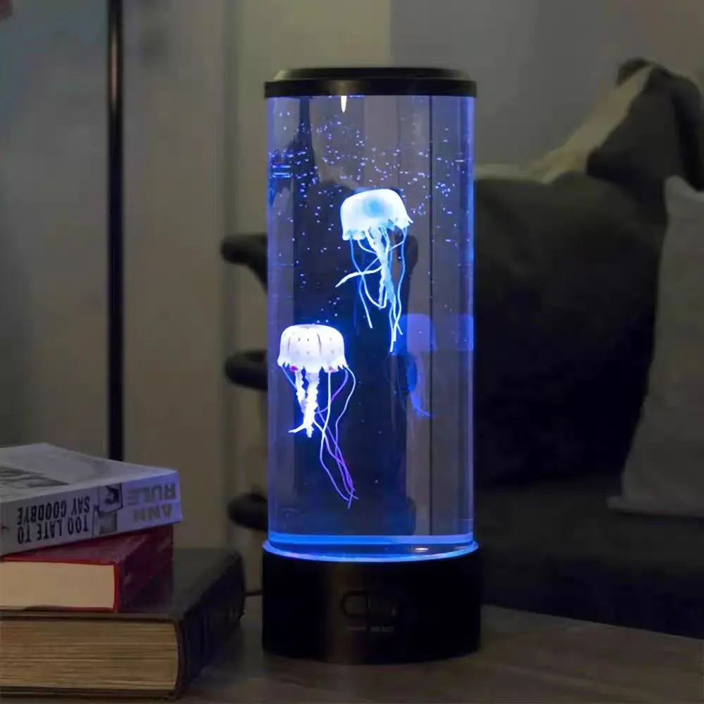 Jellyfish Lamp 17 Color Changing Jelly Fish Tank Mood Lamps Jellyfish Aquarium Night Light