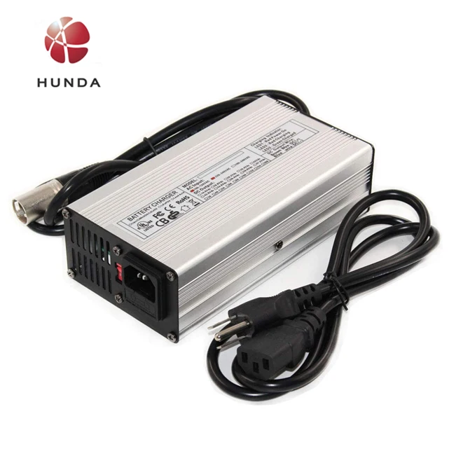 

21v 25.2v 29.4v 42v 46.2v 50.4v 67.2v output Smart Lithium Battery Charger 29.4v 5a charger, Black white