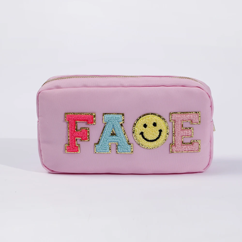 

Factory Sale Various Widely Used Cosmetic Case Bag Smart Durability Custom Zipper Pouch Eco Friendly Nylon Cosmetic Bag