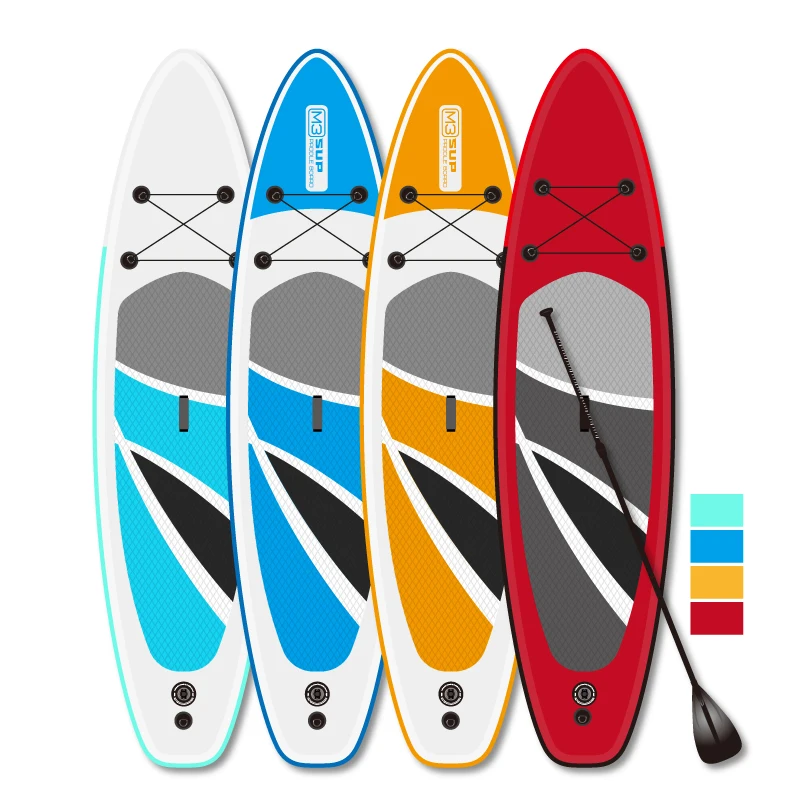 

China manufacturer 2021 New Design RTS/Drop Shipping 10.6ft Isup Board Sets Inflatable Stand Up Isup Paddle Board With Fins