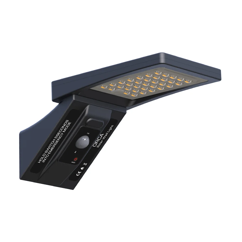 

outdoor ip66 Motion-activated/motion sensor solar panel led garden light 3w