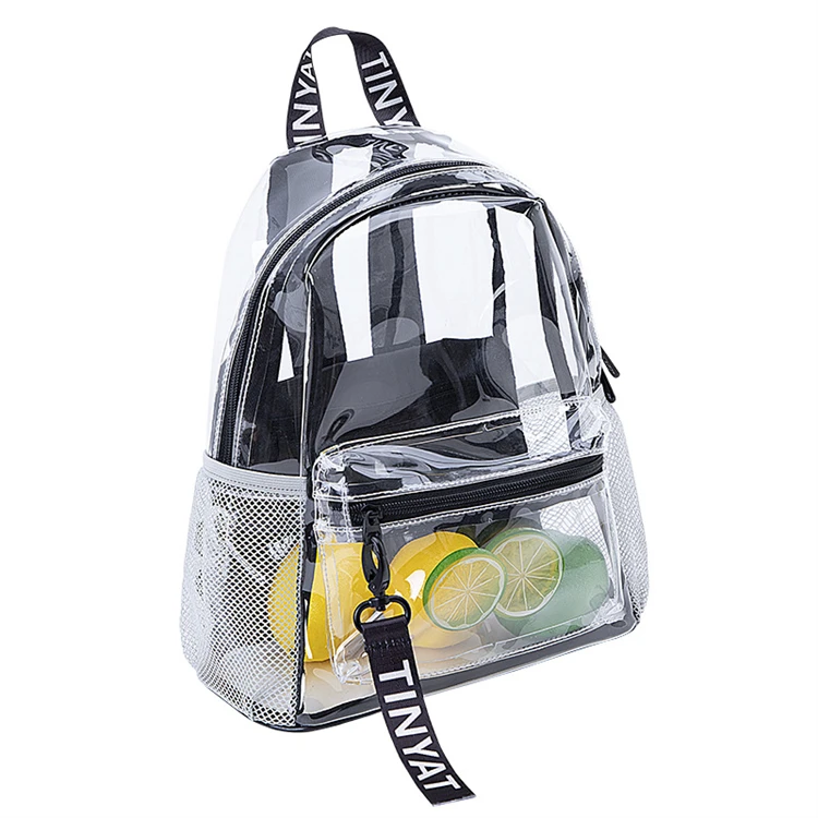 

Selling Best PVC Beach Bag mini cute jelly backpack for girls transparent clear colored backpack, Customized color